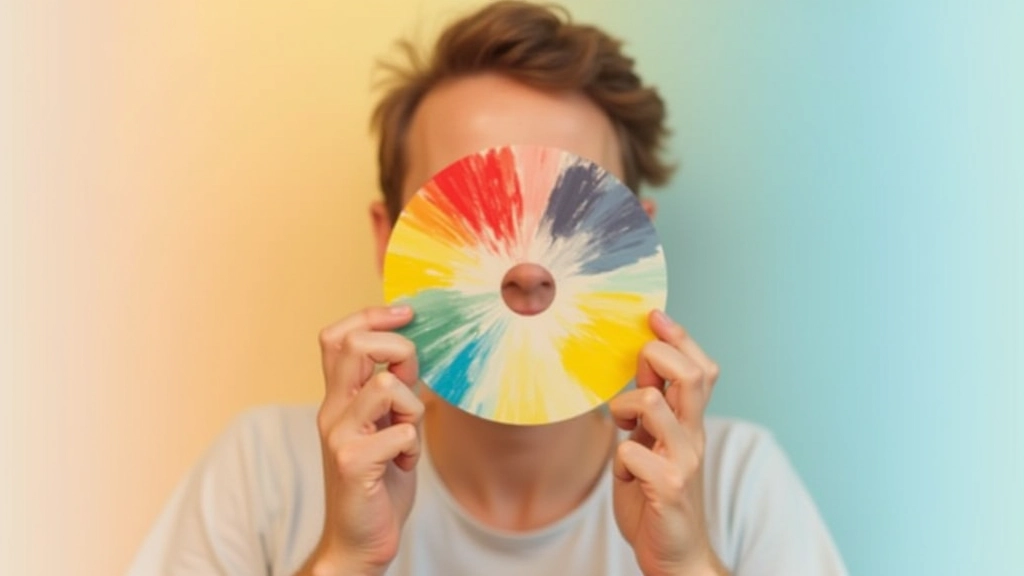 Kleurenwielen met drie kleuren gelijkmatig verdeeld: rood, geel en blauw in triadisch patroon