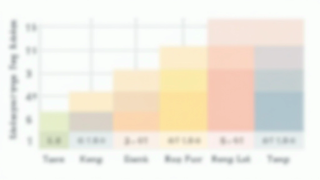 Grafische weergave van contrastverhouding schaal van 1:1 tot 21:1 met voorbeelden van elke stap