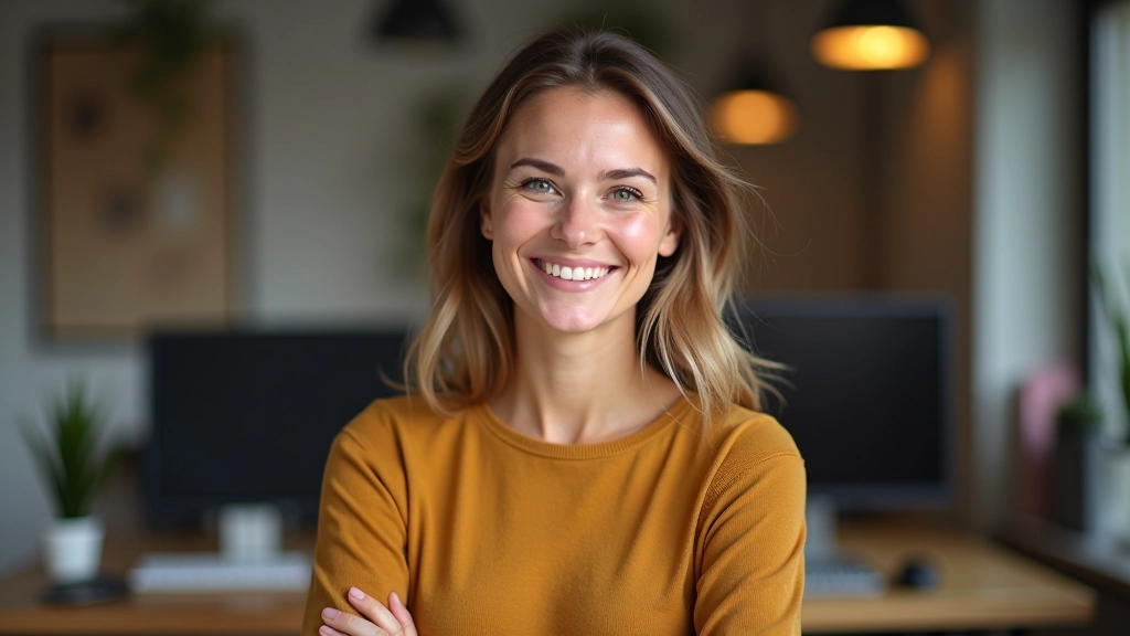 Portret van grafisch ontwerper met Adobe Color ervaring, Nederlandse professional, natuurlijk licht